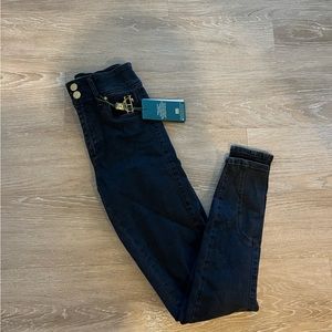 Holland & Cooper - Black/Gray Skinny Jean - UK S 10 - NWT